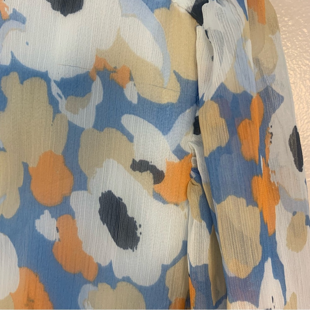 Joie Limited Edition Floral Fields Tiered Chiffon Maxi Dress - Picture 11 of 15